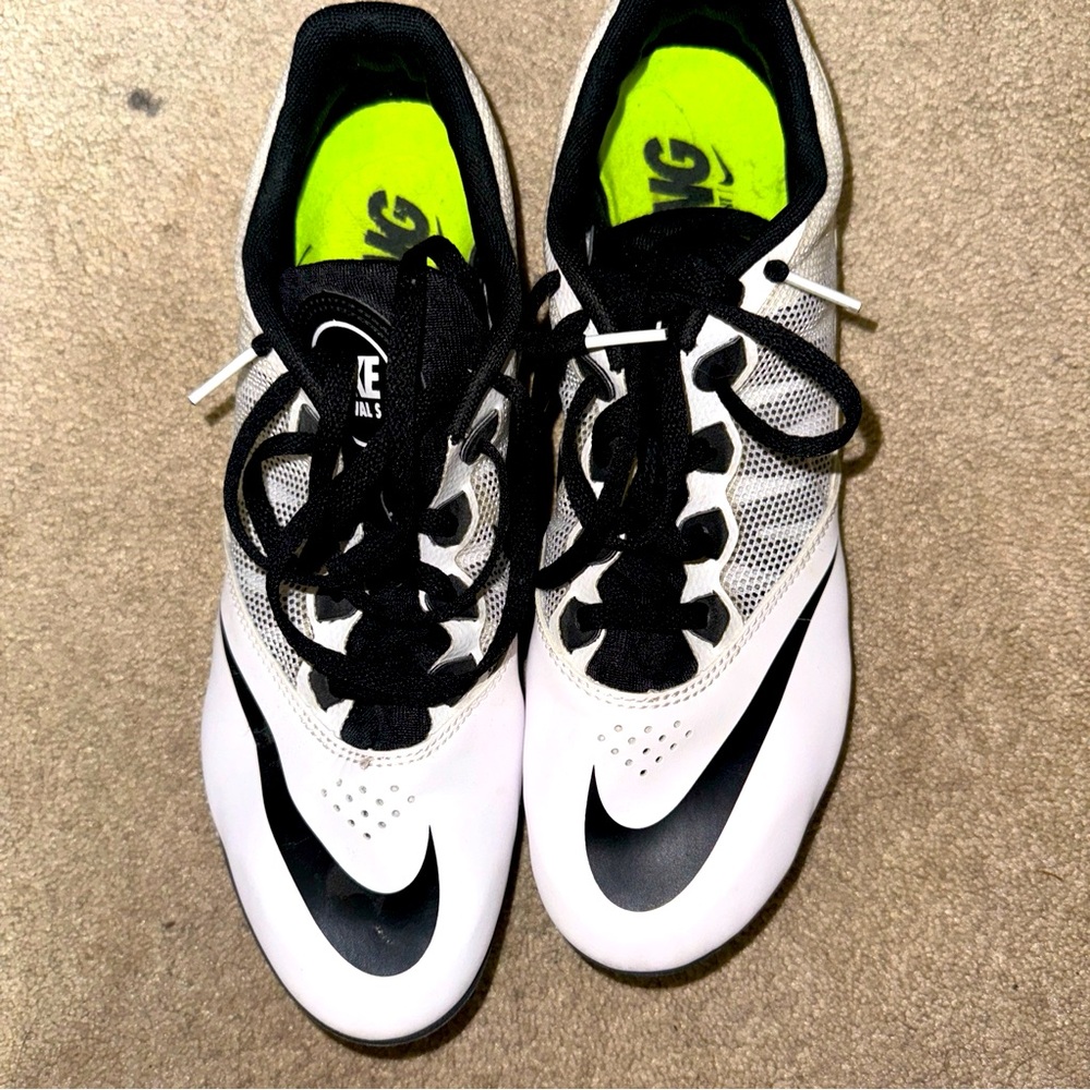 NIKE Men's Zoom Rival S 9 Men's Track Sprint Spikes Size 10.5 NO Tools men